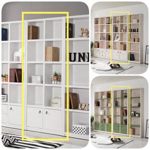 아이방 5단책장 거실서재화 만화 도어 책꽂이 800