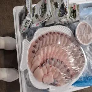 자연산 완도 대삼치회 사시미 750g 2인~3인용 가을,겨울 참맛