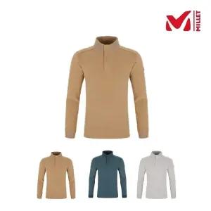 MILLET 밀레 남성 겨울 티셔츠 빅토르W 집업 티셔츠 MVSWT432