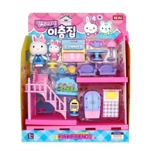 JB 핑크래빗 이층집 역할놀이 소꿉놀이 sj1166 제이발전소