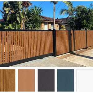 합성목재 조립형 울타리 펜스 전원주택 카페 담장