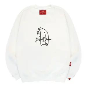 엘라모 3M 미스터베어 맨투맨 남녀공용 빅사이즈 S~4XL