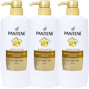 팬틴 극손상 샴푸 750mlx3개