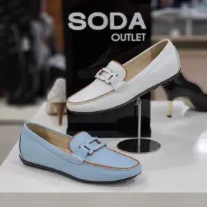 [소다][소다]여성 구두 세련된 장식 로퍼 단화 fls122_DG