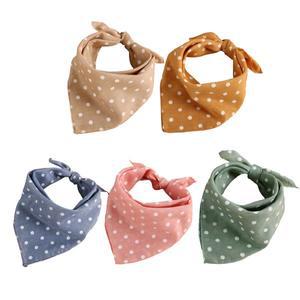 깜찍발랄 땡땡이 손수건 스카프여름 머리띠 등산 손수건