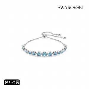 [/본사정품] Imber Tennis 블루 로듐 팔찌M 5719282