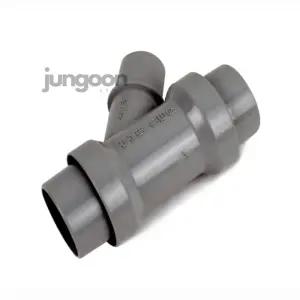 정군상점 씽크대 드럼세탁기 Y자연결캡 세탁기배수구트랩Y형