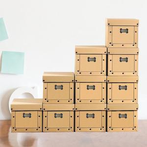 쥬비스 다용도 국산 종이 무지트렁크 10P/5P 옷정리함 수납박스 보관함