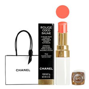 NEW 샤넬 루쥬 코코 밤 샤인 754 텐더 피치 3g