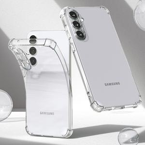 갤럭시S25 S24 아이폰16 E AI 맑은광택 에어범퍼 투명 젤리 케이스 스크래치방지 무선충전 가능 스트랩홀