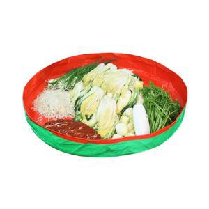 배추 약 50포기 속넣기 무봉제 김장 매트 140cm 놀이용 깔개 건조용 방수