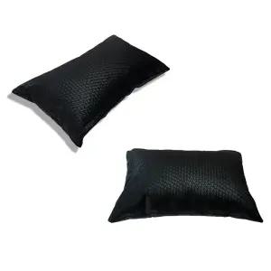 미니 가죽 솜베개 쿠션 사계절 가정 업소 40x25