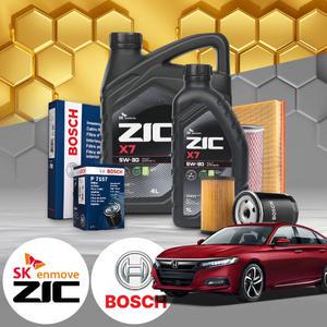 혼다 어코드 9세대 2.4 (13~17) 가솔린 지크 X7 5W30 SP 엔진오일필터세트 5리터
