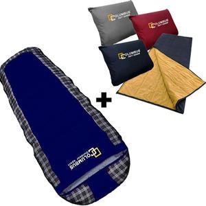 [콜럼버스] 맘모스 구스 오리털 침낭+벨보아 침낭 2세트