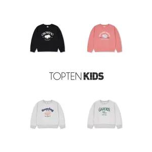 [롯데백화점]탑텐키즈 MKF1TR2201 여아) 더블니트 그래픽 스웨트셔츠