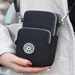 휴대폰가방 크로스백 멀티파우치 암밴드 3층구조 어린이 미니 보조가방