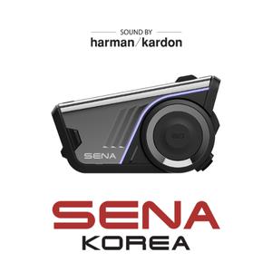 세나 60S 싱글팩 메시 인터콤 3.0 IPX7방수 2세대 하만카돈 라이드글로우 60S-01