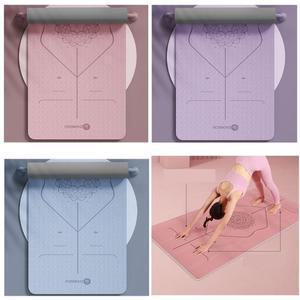 [BZI06H89_51]투톤 도톰 내마모성 tpe 요가매트 185x90