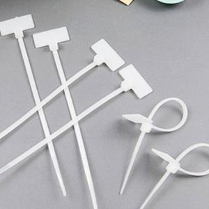 케이블타이 메모 마킹 이름표 전선 타이 100P 소 백색 (WFGIKH2)