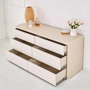 [에보니아] 뉴엘리스 서랍장 와이드 3단 1500