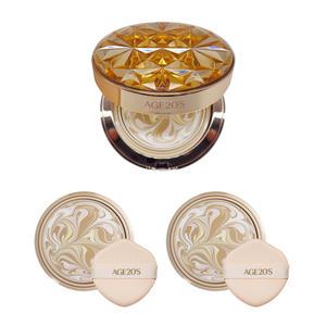 AGE20s 커버 팩트  로얄골드 다이아 에디션 본품1개 리필2개