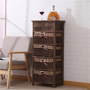 레나퍼니처 로로이 라탄 5단 수납장