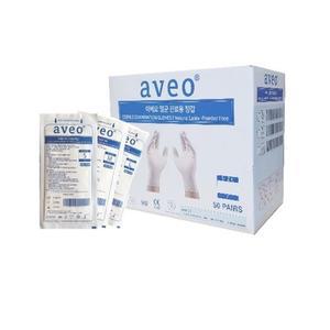 진찰용장갑 수술용장갑 덴탈글러브 - 아베오 멸균라텍스장갑 50조입