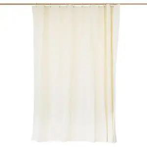 [셀러허브 패션][JHP9SSP3_51CW]컬러 방수욕실커튼 미색 대형 욕실가림천