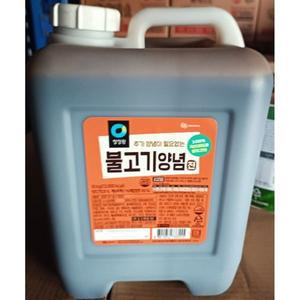 소불고기양념 청정원 진 10K  WF2210E