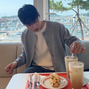 봄 여름 카디건 가디건 남자 남성 니트 스웨터 스타일 트렌디 한 가을 단색 무지 라운드 넥 루즈 자켓 재킷