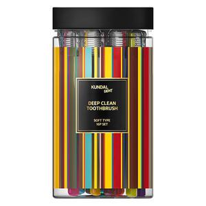 쿤달 딥 클린 항균 이중 미세모 부드러운 칫솔 16개입