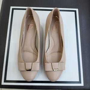 [에스콰이아][행복한백화점][에스콰이아]여성 4센티  편한 기능성 컴포트 편안한 앞장식 구두 PFDSHP763