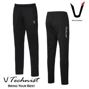 테크니스트 아울렛 23TP-C3 BK 블랙 트레이닝 팬츠 배드민턴하의 배드민턴 긴바지 공용 (23TP-C3)