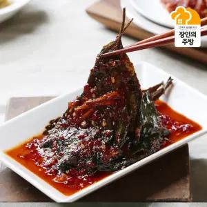 [품질보장][이광석장인]깻잎무침1kg+깻잎무침1kg 밥도둑 참기름 반찬 젓갈 대용량 밥맛