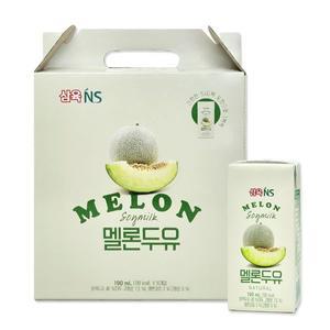 삼육NS 멜론 두유 190ml 16팩 x 1박스 선물용 패키지