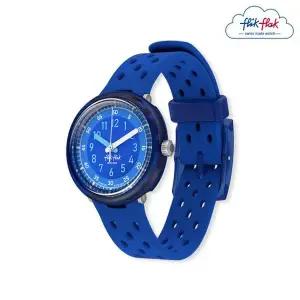 [플릭플락][본사] 플릭플락 유아용 시계 FIZZ IN BLUE FCNP002