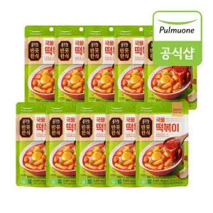 풀무원 반듯한식 국물떡볶이 양념소스 150g  x 10개