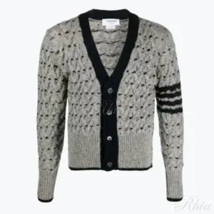 톰브라운 클래식 4 바 케이블 가디건 MKC542A Y1506 055