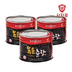 사자표중찬명가 볶음춘장 2.27kg x 3개