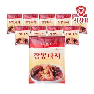 사자표중찬명가 짬뽕다시 500g x 10개