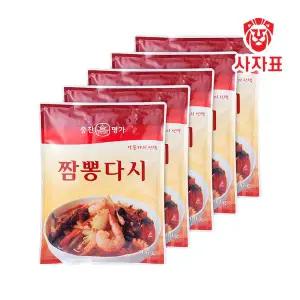 사자표중찬명가 짬뽕다시 500g x 5개