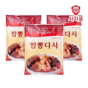 사자표중찬명가 짬뽕다시 500g x 3개