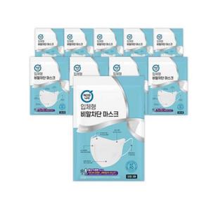 깨끗한나라 입체형 비말차단 코편한 마스크 KF-AD 대형 3입x20개(총60매)