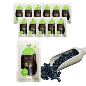[내일도착] 찐콩 그대로 국내산 서리태 찜콩 30g*12봉