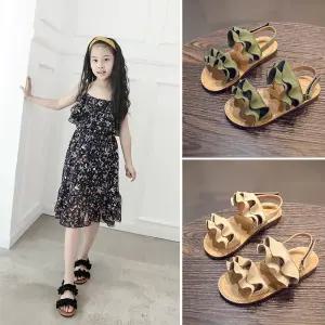 키즈트리 여름 아동화 러블리 여아샌들 쪼리 슬리퍼 구두 SZ-328 프릴 샌들