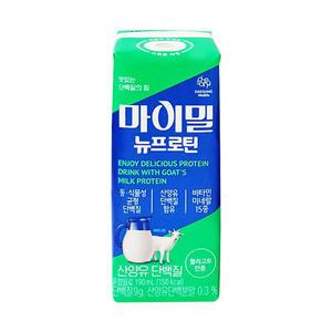 마이밀 마시는 뉴프로틴 산양유 단백질 190ml x 16팩 1박스 H