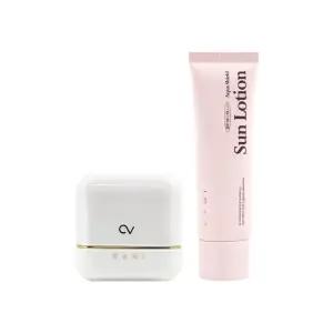 KAHI 가히 캐비어 선스틱+아쿠아 쉴드 선로션