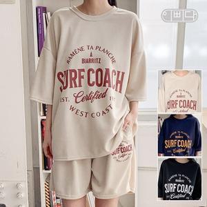 이삐다 여성 여름 텍스쳐링 반팔티 반바지 투피스세트 썸머셋업 IBBD25_DS62