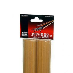 하우스 나무트렌무늬 목반달 몰딩 선정리(중/30mm)우드