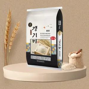 푸드앤픽 경기미 20kg 특등급 밥맛좋은쌀 단일품종